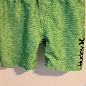 Hurley Lime Green Kids' Shorts